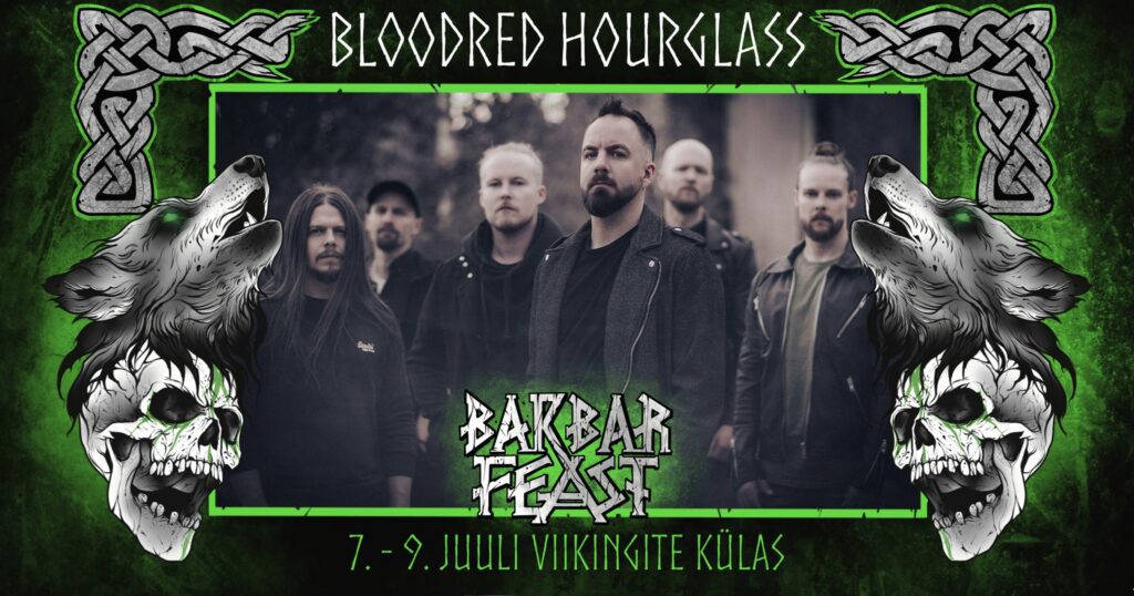 Bloodred Hourglass Barbar feast