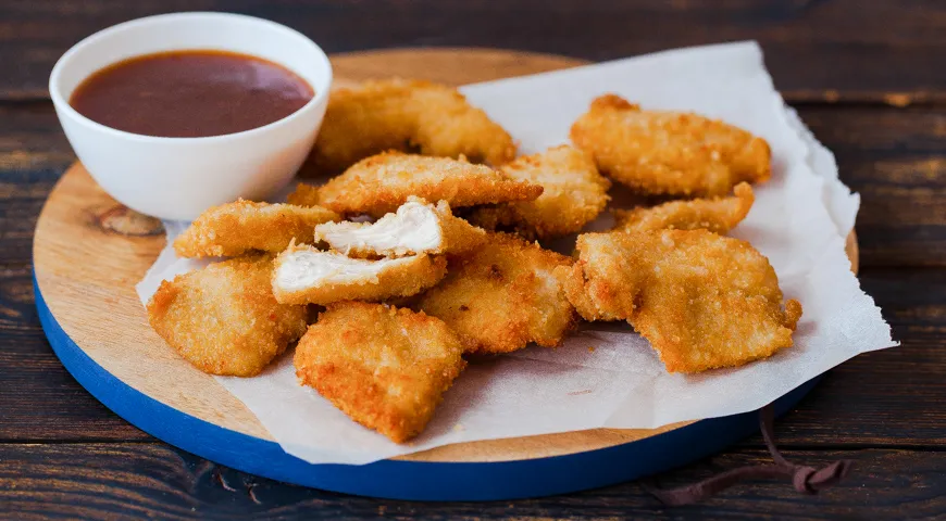 Nuggets de pui de casă