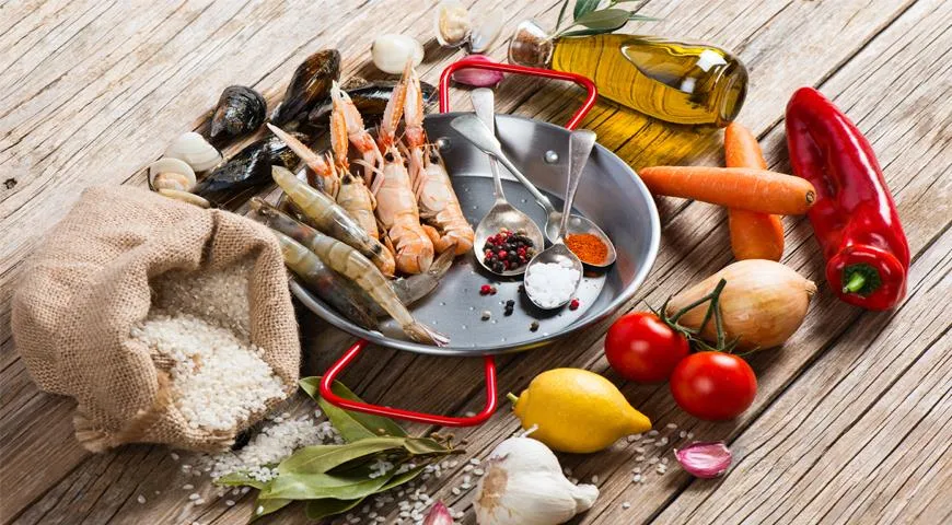 Paella clasică necesită ingrediente potrivite de bună calitate